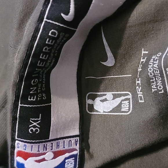 NIKE 3XL tall Nike dry fit zip up NBA hoodie - Picture 5 of 8